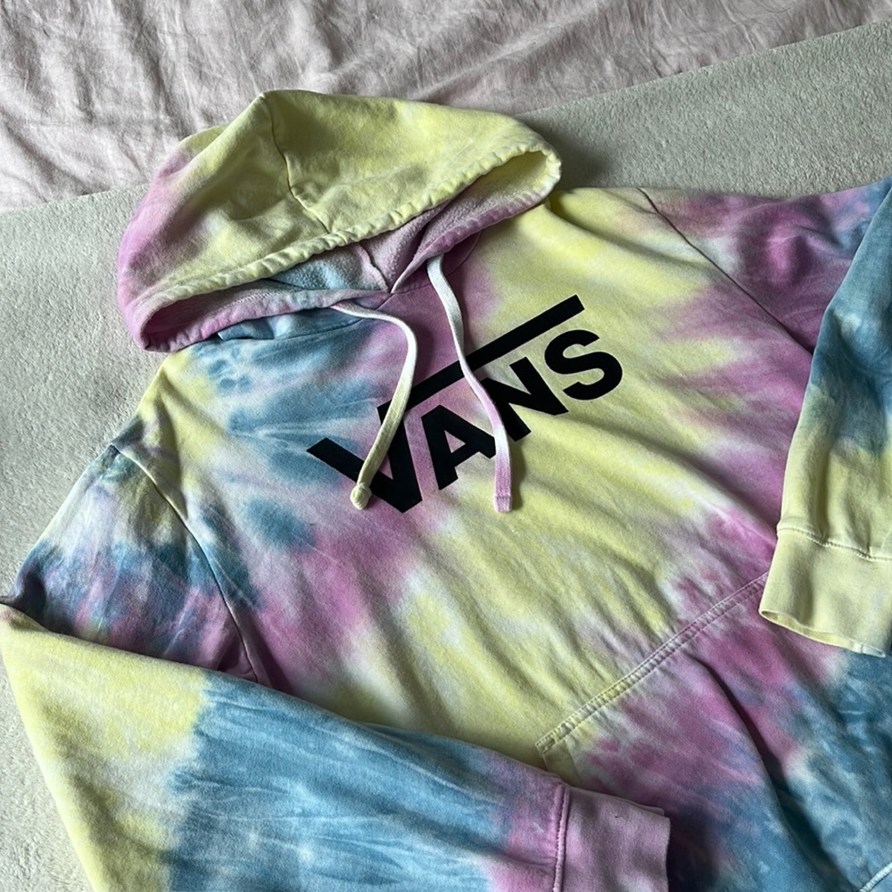 TIE DYE VANS HOODIE